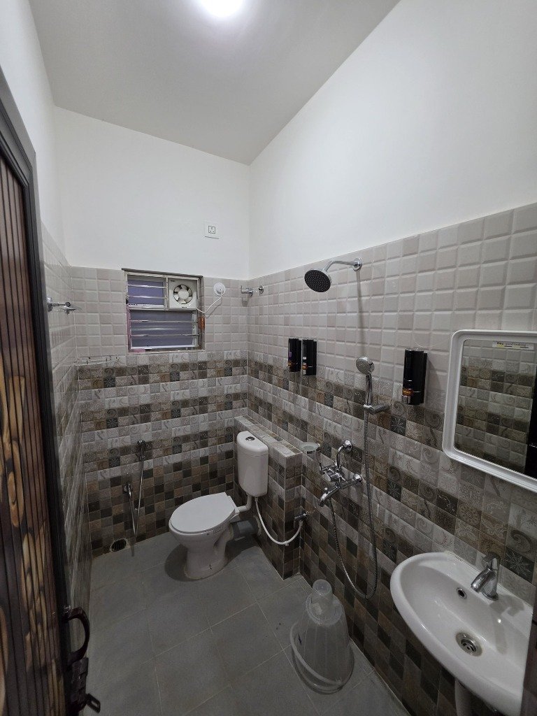 Dormitory attached bathroom